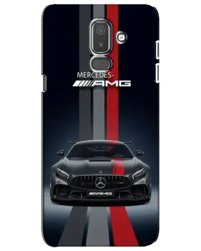 Чехол для Samsung Galaxy J8 2018 (J810) с картинкой «Mercedes — белый карбон» Чехол для Samsung Galaxy J8 2018 (J810) с картинкой «Mercedes — белый карбон»