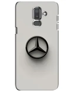 Чехол для Samsung Galaxy J8 2018 (J810) с картинкой «Mercedes Maybach стиль»