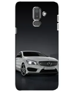 Чехол для Samsung Galaxy J8 2018 (J810) с картинкой «Mercedes AMG GT Silver»