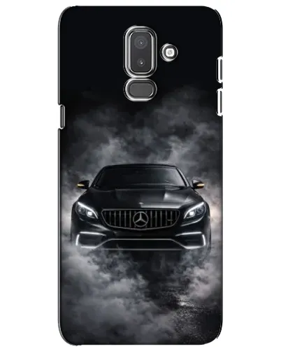 Чехол для Samsung Galaxy J8 2018 (J810) с картинкой «Mercedes в дыму» Чехол для Samsung Galaxy J8 2018 (J810) с картинкой «Mercedes в дыму»