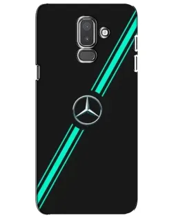Чохол для Samsung Galaxy J8 2018 (J810) з картинкою «Спортивні лінії Mercedes»