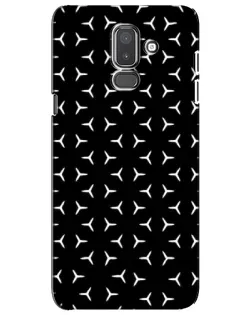 Чохол для Samsung Galaxy J8 2018 (J810) з картинкою «Mercedes паттерн зірок»
