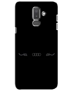 Чехол для Samsung Galaxy J8 2018 (J810) с картинкой «Audi — световой подпись»