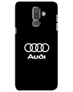 Чехол для Samsung Galaxy J8 2018 (J810) с картинкой «Классическое лого Audi»
