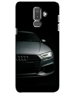 Чехол для Samsung Galaxy J8 2018 (J810) с картинкой «Audi — детализация кузова»