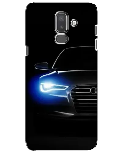 Чехол для Samsung Galaxy J8 2018 (J810) с картинкой «Неоновый взгляд Audi» Чехол для Samsung Galaxy J8 2018 (J810) с картинкой «Неоновый взгляд Audi»