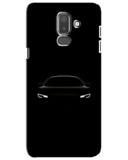 Чехол для Samsung Galaxy J8 2018 (J810) с картинкой «Взгляд Audi в темноте»