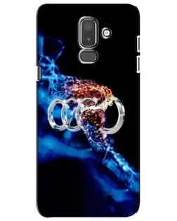 Чехол для Samsung Galaxy J8 2018 (J810) с картинкой «Энергия лого Audi»