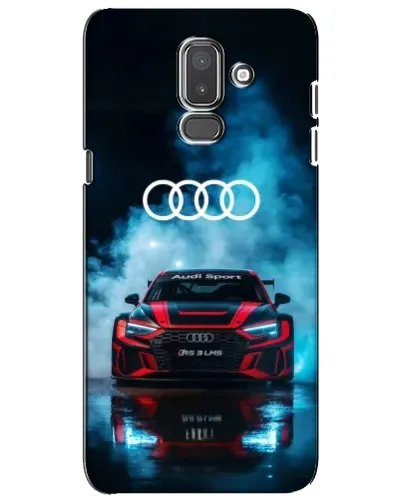 Чехол для Samsung Galaxy J8 2018 (J810) с картинкой «Audi Sport — неон» Чехол для Samsung Galaxy J8 2018 (J810) с картинкой «Audi Sport — неон»