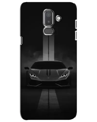 Чехол для Samsung Galaxy J8 2018 (J810) с картинкой «Lamborghini симметрия дорог»