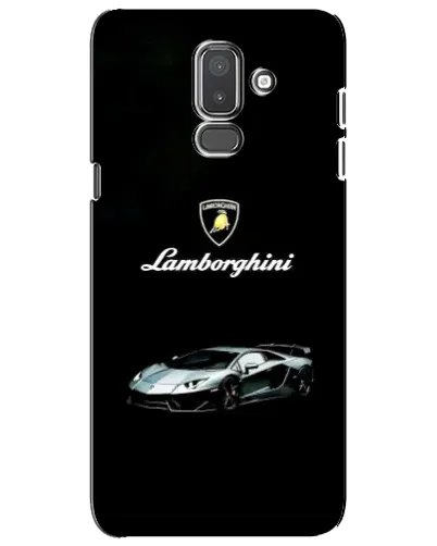 Чехол для Samsung Galaxy J8 2018 (J810) с картинкой «Логотип Lamborghini классика»