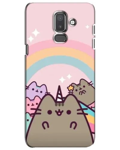 Чехол для Samsung Galaxy J8 2018 (J810) с картинкой «Единорог Pusheen»