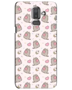 Чехол для Samsung Galaxy J8 2018 (J810) с картинкой «Пушин и сладости»
