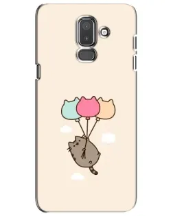 Чохол для Samsung Galaxy J8 2018 (J810) з картинкою «Пушин на кульках» Чохол для Samsung Galaxy J8 2018 (J810) з картинкою «Пушин на кульках»