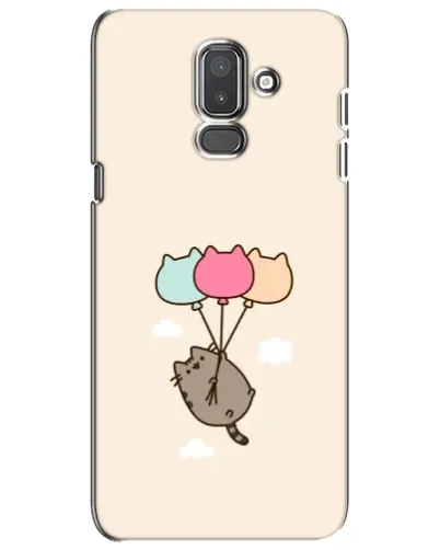Чохол для Samsung Galaxy J8 2018 (J810) з картинкою «Пушин на кульках»