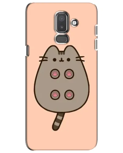 Чехол для Samsung Galaxy J8 2018 (J810) с картинкой «Пушин пузиком кверху»