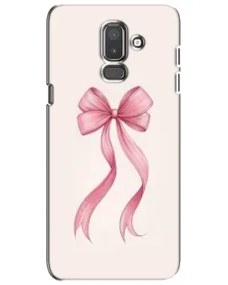 Чохол для Samsung Galaxy J8 2018 (J810) з картинкою «Рожевий бант»