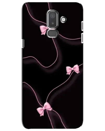 Чехол для Samsung Galaxy J8 2018 (J810) с картинкой «Розовые ленты» Чехол для Samsung Galaxy J8 2018 (J810) с картинкой «Розовые ленты»