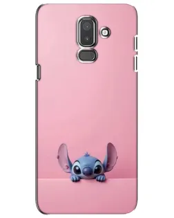 Чехол для Samsung Galaxy J8 2018 (J810) с картинкой «Stitch выглядывает»