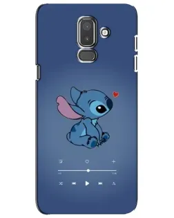 Чехол для Samsung Galaxy J8 2018 (J810) с картинкой «Музыкальный Stitch»