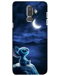 Чехол для Samsung Galaxy J8 2018 (J810) с картинкой «Лунная ночь Стича»