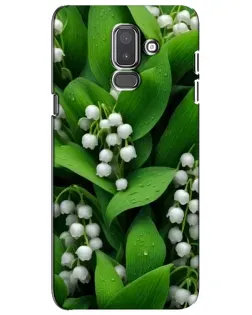 Чехол для Samsung Galaxy J8 2018 (J810) с картинкой «Ландыши в зелени»