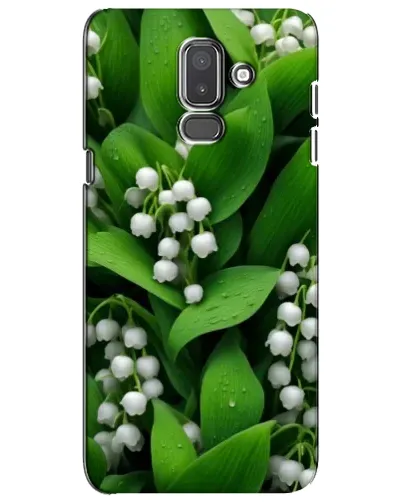Чехол для Samsung Galaxy J8 2018 (J810) с картинкой «Ландыши в зелени»