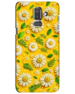 Чехол для Samsung Galaxy J8 2018 (J810) с картинкой «Ромашковое солнце»