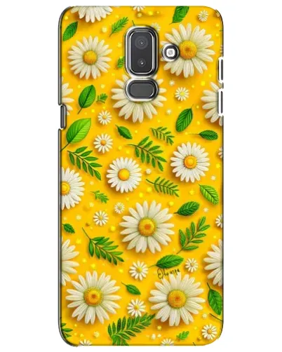Чехол для Samsung Galaxy J8 2018 (J810) с картинкой «Ромашковое солнце»