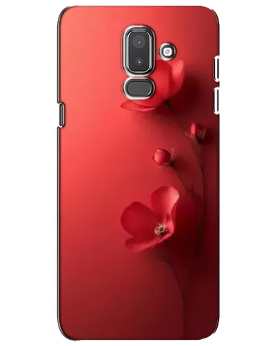 Чехол для Samsung Galaxy J8 2018 (J810) с картинкой «Маковые соцветия»