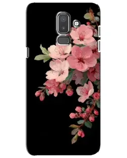 Чехол для Samsung Galaxy J8 2018 (J810) с картинкой «Розовая ветка сакуры»