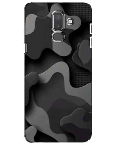 Чехол для Samsung Galaxy J8 2018 (J810) с картинкой «Темный абстрактный камуфляж» Чехол для Samsung Galaxy J8 2018 (J810) с картинкой «Темный абстрактный камуфляж»