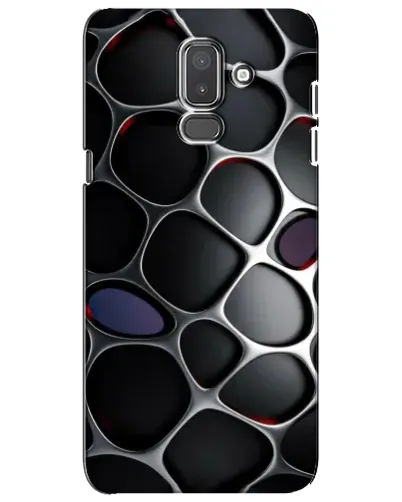 Чехол для Samsung Galaxy J8 2018 (J810) с картинкой «Объемная темная решетка» Чехол для Samsung Galaxy J8 2018 (J810) с картинкой «Объемная темная решетка»