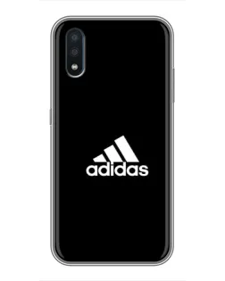 Чехол для Samsung Galaxy M01 (M015) с картинкой «Черная классика Adidas»