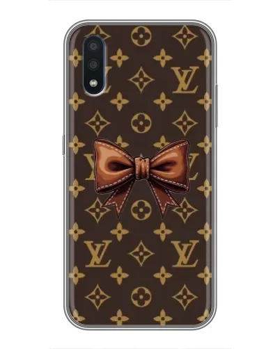 Чехол для Samsung Galaxy M01 (M015) с картинкой «LV с бантом»