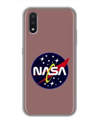 Чехол для Samsung Galaxy M01 (M015) с картинкой «NASA — ретро космос»