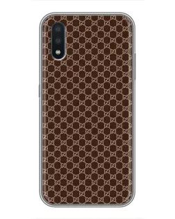 Чехол для Samsung Galaxy M01 (M015) с картинкой «Gucci — шоколадная сетка» Чехол для Samsung Galaxy M01 (M015) с картинкой «Gucci — шоколадная сетка»