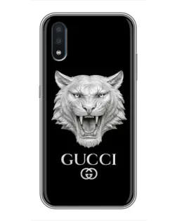 Чехол для Samsung Galaxy M01 (M015) с картинкой «Gucci — серебряный лев» Чехол для Samsung Galaxy M01 (M015) с картинкой «Gucci — серебряный лев»