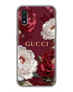Чехол для Samsung Galaxy M01 (M015) с картинкой «Gucci — бордовые розы» Чехол для Samsung Galaxy M01 (M015) с картинкой «Gucci — бордовые розы»