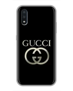 Чехол для Samsung Galaxy M01 (M015) с картинкой «Gucci — золото на черном» Чехол для Samsung Galaxy M01 (M015) с картинкой «Gucci — золото на черном»