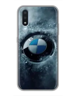 Чохол для Samsung Galaxy M01 (M015) з картинкою «Логотип BMW — лід»
