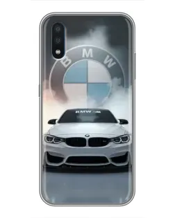 Чохол для Samsung Galaxy M01 (M015) з картинкою «BMW в білому диму»