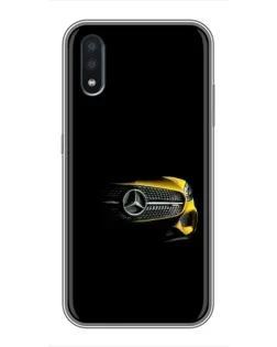Чехол для Samsung Galaxy M01 (M015) с картинкой «Mercedes — ретро стиль»