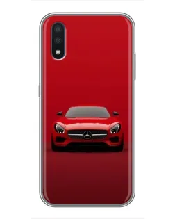 Чехол для Samsung Galaxy M01 (M015) с картинкой «Красный Mercedes AMG»
