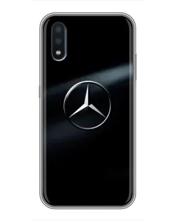 Чохол для Samsung Galaxy M01 (M015) з картинкою «Mercedes на металі»