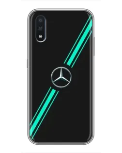 Чохол для Samsung Galaxy M01 (M015) з картинкою «Спортивні лінії Mercedes»