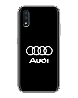 Чехол для Samsung Galaxy M01 (M015) с картинкой «Классическое лого Audi» Чехол для Samsung Galaxy M01 (M015) с картинкой «Классическое лого Audi»