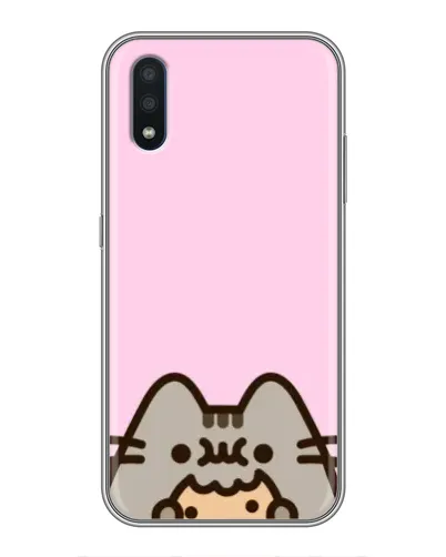 Чехол для Samsung Galaxy M01 (M015) с картинкой «Pusheen и печенье» Чехол для Samsung Galaxy M01 (M015) с картинкой «Pusheen и печенье»