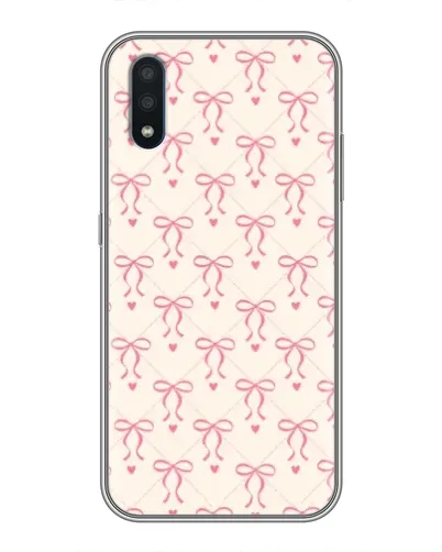 Чехол для Samsung Galaxy M01 (M015) с картинкой «Розовые бантики Coquette» Чехол для Samsung Galaxy M01 (M015) с картинкой «Розовые бантики Coquette»