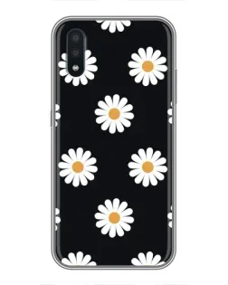 Чохол для Samsung Galaxy M01 (M015) з картинкою «Ромашки на чорному» Чохол для Samsung Galaxy M01 (M015) з картинкою «Ромашки на чорному»